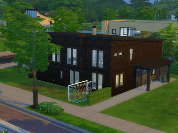 The goose wedge house from KyriaTs Sims 4 World