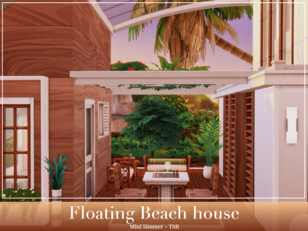 Floating Beach House by Mini Simmer from TSR