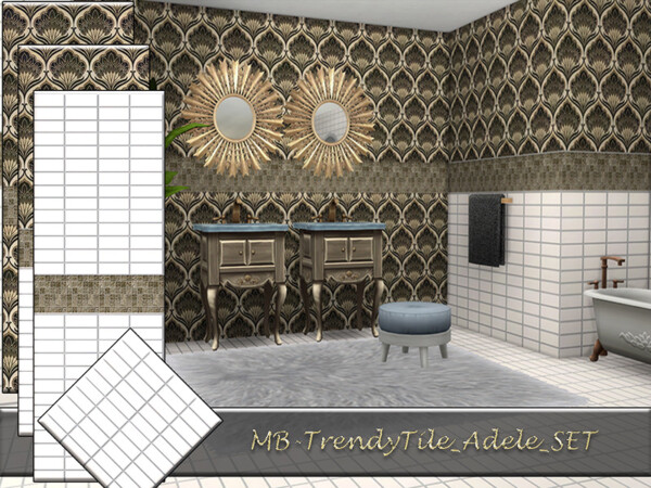 Trendy Tile Adele by matomibotaki from TSR
