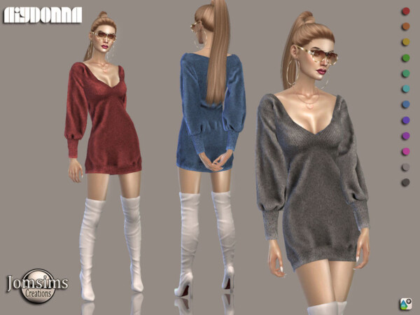 Aiydonna dress by jomsims from TSR