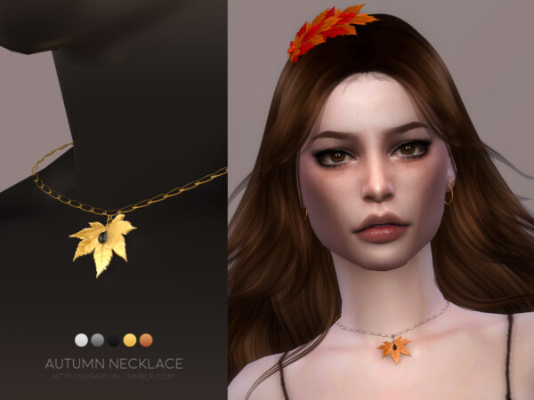 Autumn Necklace by sugar owl from TSR