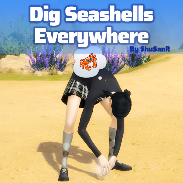Beachcombing everywhere by ShuSanR from Mod The Sims