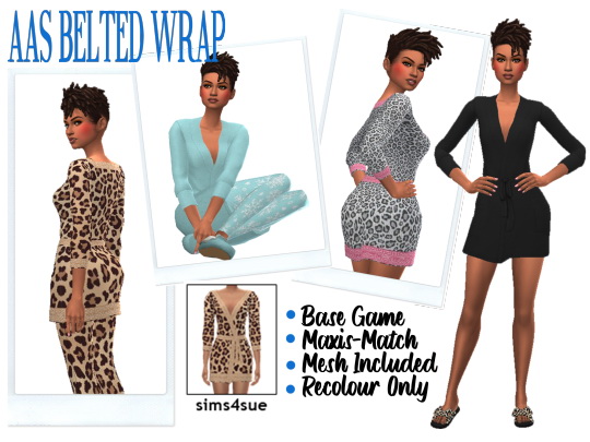 Belted Wrap from Sims 4 Sue