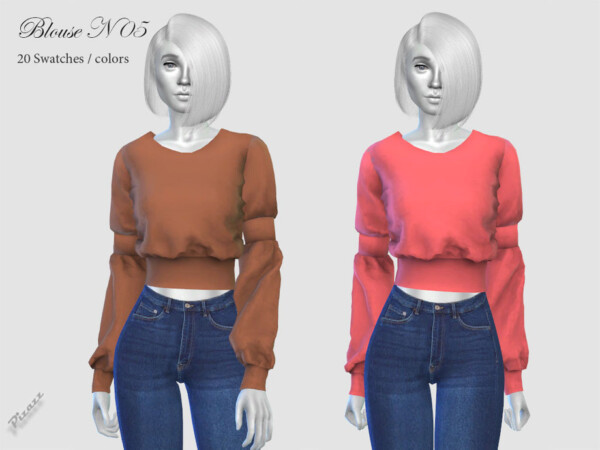 Blouse N 05 by pizazz from TSR