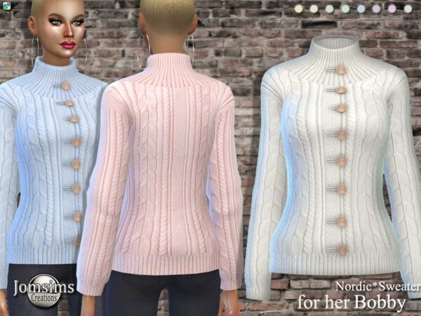 Bobby sweater for her by jomsims from TSR