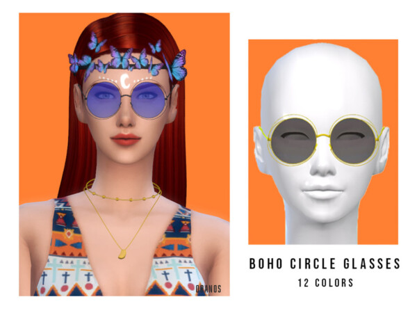 Boho Circle Sunglasses by OranosTR from TSR