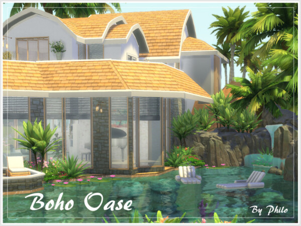 Boho Oase House by philo from TSR