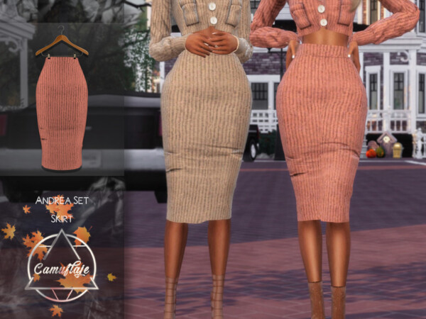 Andrea Set Skirt by Camuflaje from TSR