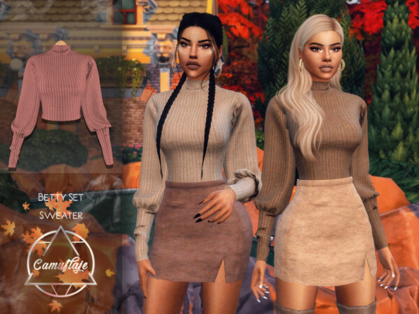 Betty Set Sweater by Camuflaje from TSR
