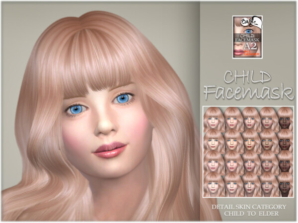 Child Facemask by BAkalia from TSR