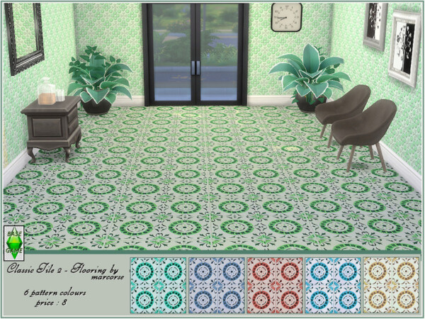 Classic Tile 2 Flooring by marcorse from TSR