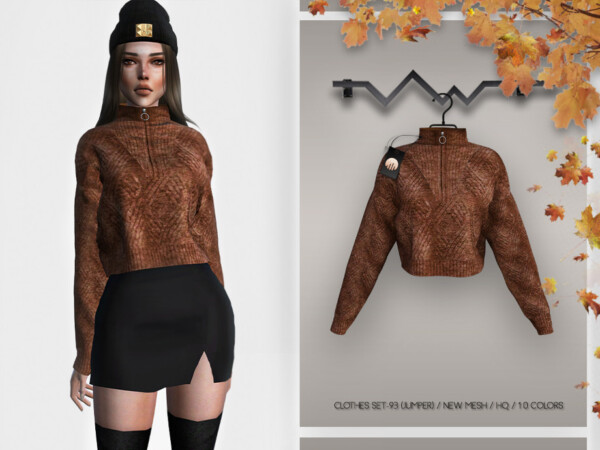 Clothes Set 93 Jumper by busra tr from TSR