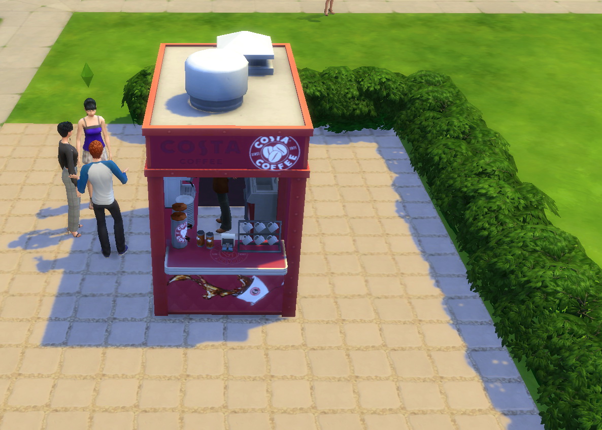 Sims 4 coffee stand bundle ! FREE, ArLi1211_ccsims4