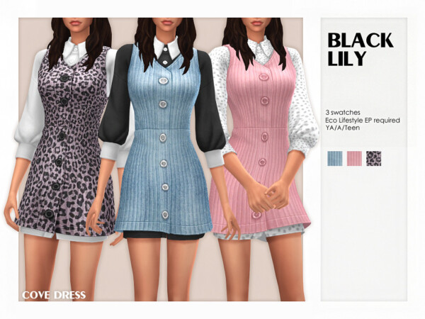Cove Dress by Black Lily from TSR