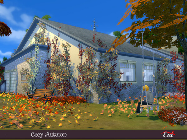 Cozy Autumn House by evi from TSR
