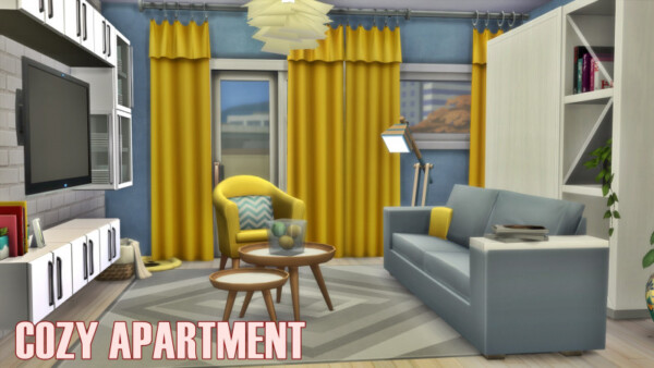 Cozy apartment from Sims 3 by Mulena