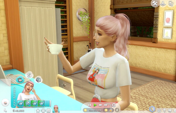 Custom Tea and Teacups by FlowerBunny from Mod The Sims