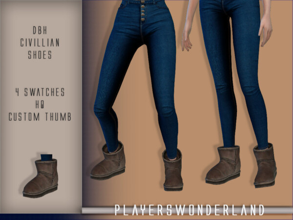 DBH Civilian Shoes by PlayersWonderland from TSR