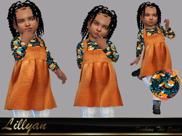 Dress Anny baby by LYLLYAN from TSR