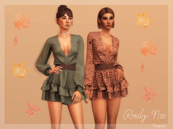 Dress Fall Collection by laupipi from TSR