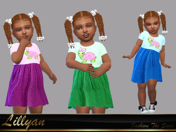Dress Melissa baby by LYLLYAN from TSR