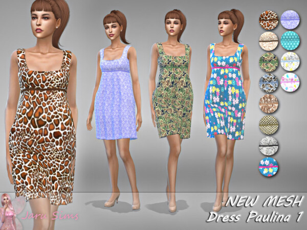Dress Paulina 1 by Jaru Sim from TSR