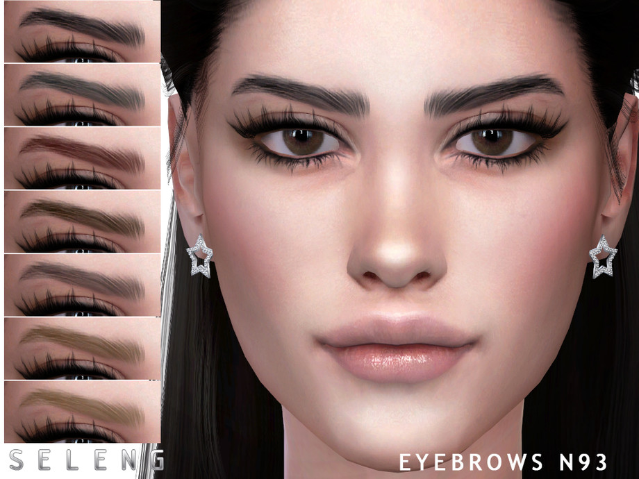 sims 4 custom content eyebrows