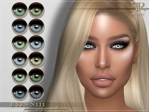 Eyes N111 by FashionRoyaltySims from TSR