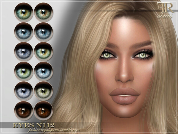 Eyes N112 by FashionRoyaltySims from TSR