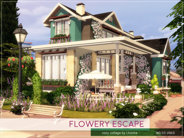 Flowery Escape House by Lhonna from TSR