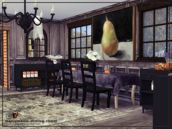 Halloween dining room by Danuta720 from TSR
