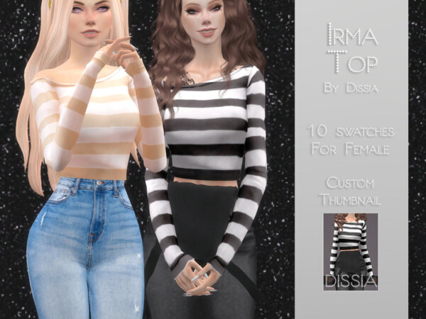 Irma Top by Dissia from TSR