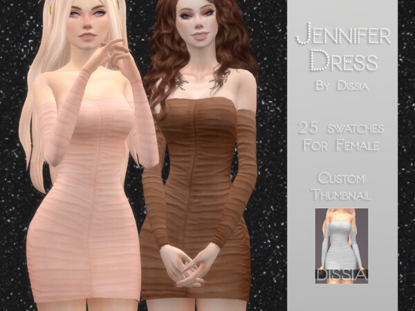Jennifer Dress by Dissia from TSR