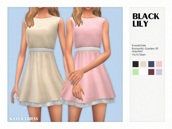 Kayla Dress by Black Lily from TSR