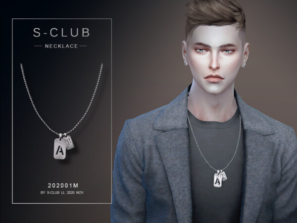 LL Necklace 202001M by S Club from TSR