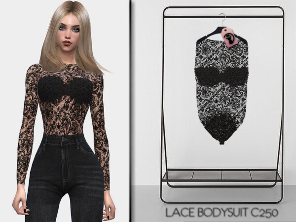 Lace Bodysuit C250 by turksimmer from TSR
