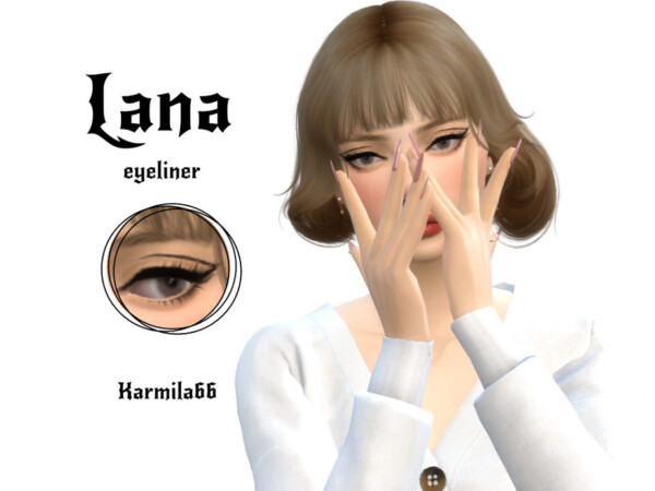 Lana Eyeliner by Karmila66 from TSR