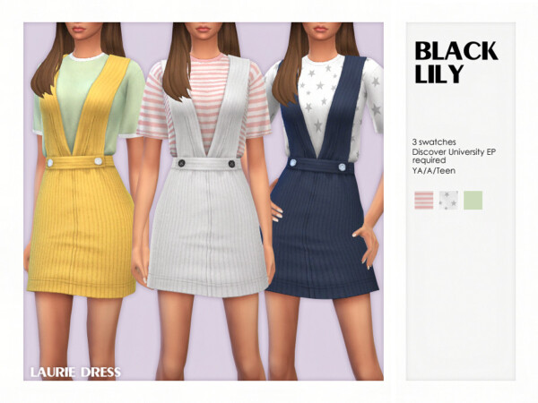 Laurie Dress by Black Lily from TSR