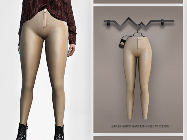 Leather Pants BD362 by busra tr from TSR