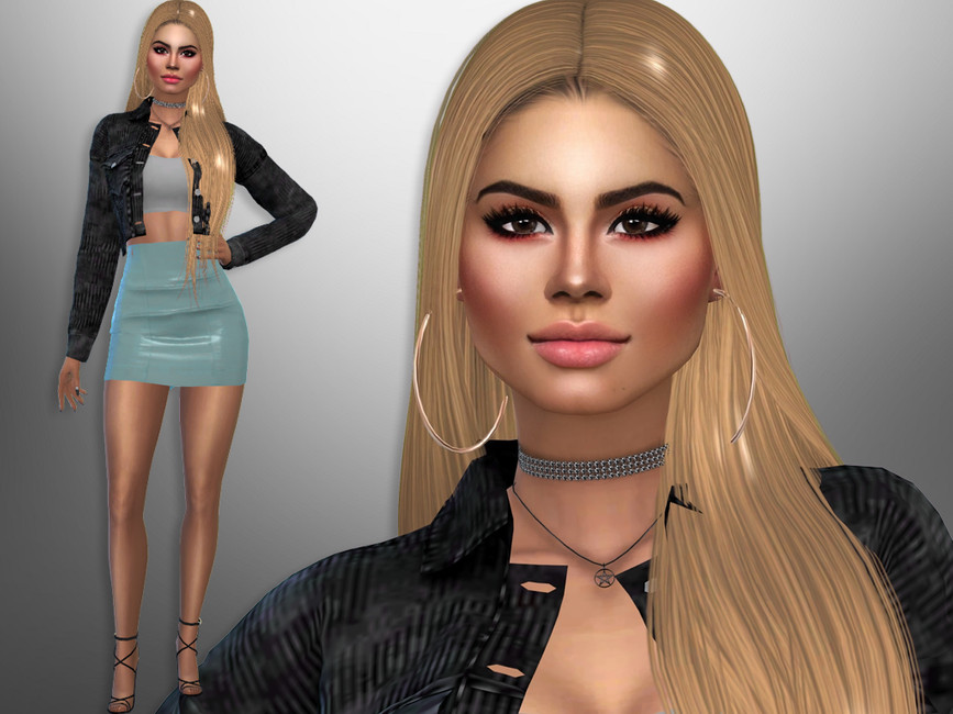 Lexa by divaka45 from TSR • Sims 4 Downloads