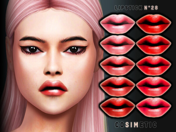 Lipstick N28 by cosimetic from TSR