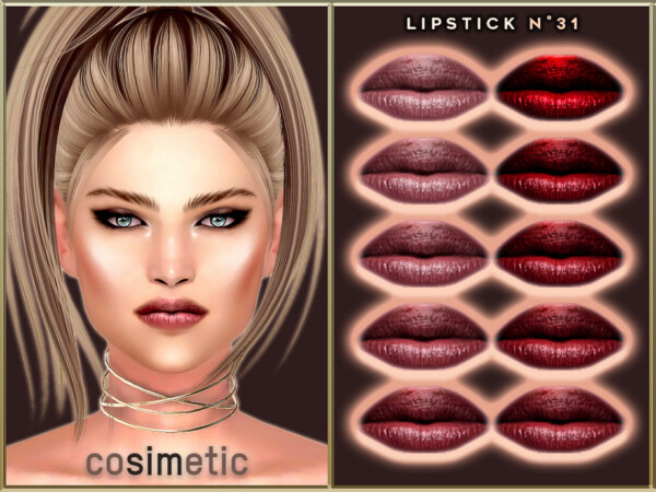Lipstick N31 by cosimetic from TSR