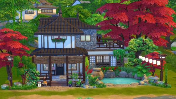 Lotus House from Studio Sims Creation