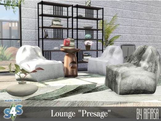 Lounge Presage from Aifirsa Sims • Sims 4 Downloads