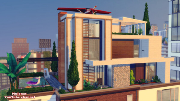 Luxury penthouse from Sims 3 by Mulena