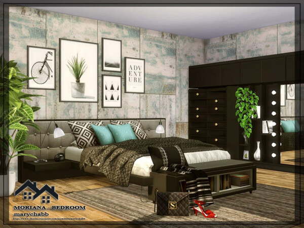 Moriana Bedroom by marychabb from TSR