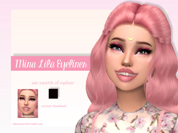 Mila Lila Eyeliner by LadySimmer94 from TSR