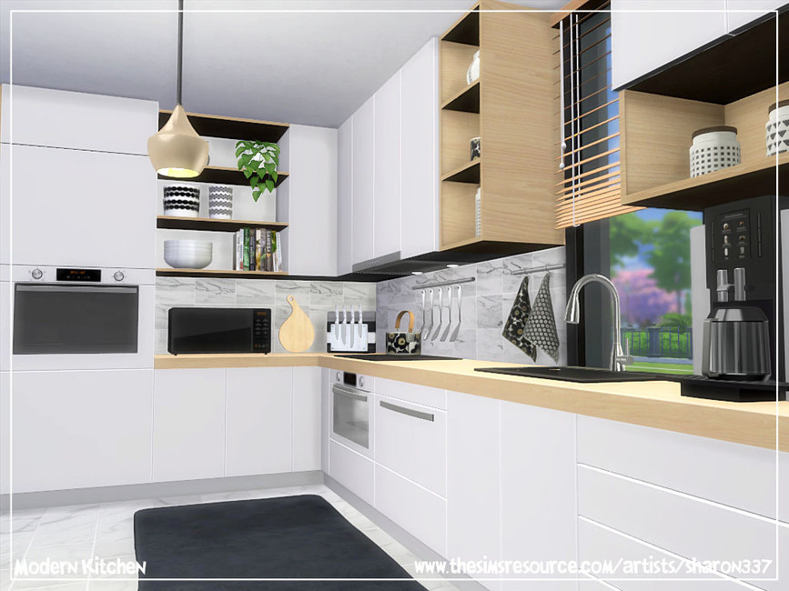 Modern Kitchen by sharon337 from TSR • Sims 4 Downloads
