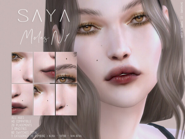 Moles N1 by SayaSims from TSR