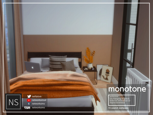 Monotone Walls by Networksims from TSR